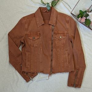 🆕BLANK NYC pumpkin spice Jean Jacket